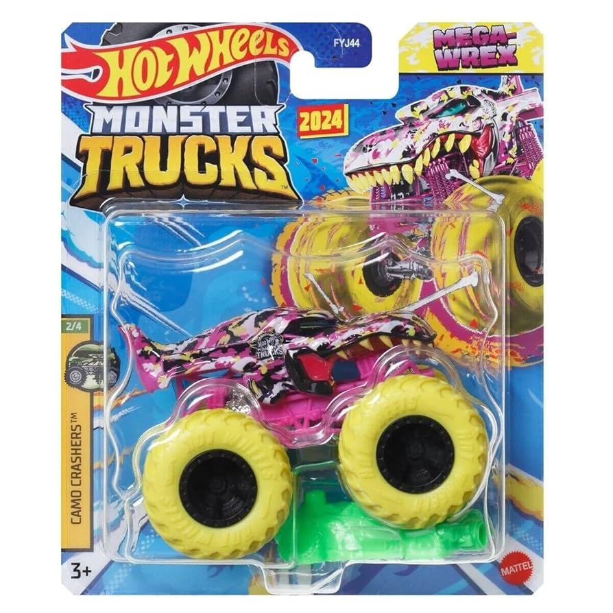 rmn.2様　ホットウィール　モンスタートラック　ゴールド　カラー　3個セット Amazon.co.jp: Hot Wheels モンスタートラック 2023年用 1:64